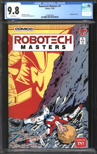 Robotech Masters (1985) # 4 CGC 9.8 NM/MT