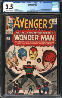 Avengers (1963) # 9 CGC 3.5 VG-
