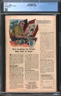 Avengers (1963) # 9 CGC 3.5 VG-