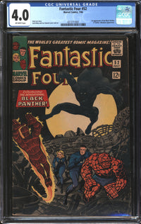 Fantastic Four (1961) # 52 CGC 4.0 VG