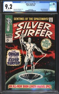 Silver Surfer (1968) #1 CGC 9.2 NM-