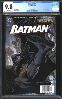 Batman (1940) #608 Newsstand Edition CGC 9.8 NM/MT
