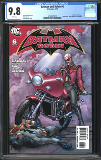 Batman And Robin (2009) #6 CGC 9.8 NM/MT