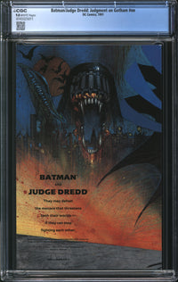 Batman/Judge Dredd: Judgment On Gotham (1991) #1 CGC 9.8 NM/MT
