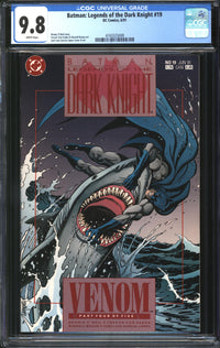 Batman: Legends Of The Dark Knight (1989) # 19 CGC 9.8 NM/MT