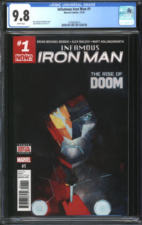 Infamous Iron Man (2016) #1 CGC 9.8 NM/MT