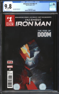 Infamous Iron Man (2016) #1 CGC 9.8 NM/MT