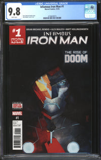 Infamous Iron Man (2016) #1 CGC 9.8 NM/MT