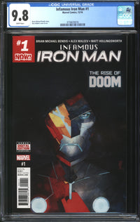 Infamous Iron Man (2016) #1 CGC 9.8 NM/MT