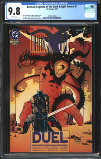 Batman: Legends Of The Dark Knight Annual (1991) #1 CGC 9.8 NM/MT