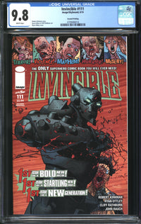 Invincible (2003) #111 Second Printing CGC 9.8 NM/MT