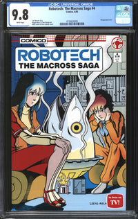 Robotech: The Macross Saga (1985) # 4 CGC 9.8 NM/MT