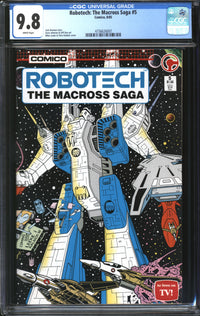 Robotech: The Macross Saga (1985) # 5 CGC 9.8 NM/MT