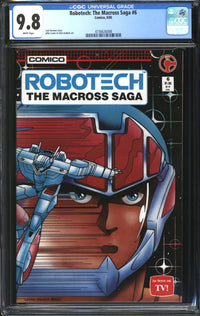 Robotech: The Macross Saga (1985) # 6 CGC 9.8 NM/MT