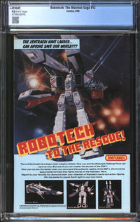 Robotech: The Macross Saga (1985) #12 CGC 9.8 NM/MT