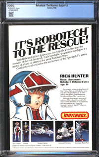 Robotech: The Macross Saga (1985) #14 CGC 9.8 NM/MT