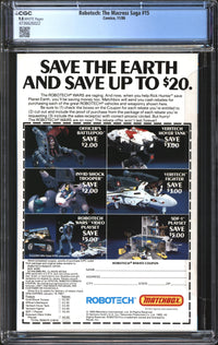 Robotech: The Macross Saga (1985) #15 CGC 9.8 NM/MT