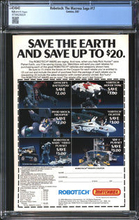 Robotech: The Macross Saga (1985) #17 CGC 9.8 NM/MT