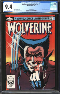 Wolverine Limited Series (1982) #1 CGC 9.4 NM