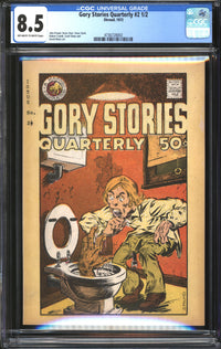 Gory Stories Quarterly (1972) #2 1/2 CGC 8.5 VF+