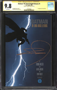 Batman: The Dark Knight Returns (1986) #1 CGC Signature Series 9.8 NM/MT Signed Frank Miller