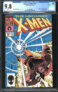 Uncanny X-Men (1981) #221 CGC 9.8 NM/MT