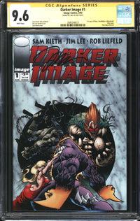 Darker Image (1993) #1 CGC Signature Series 9.6 NM+ Signed Jim Lee