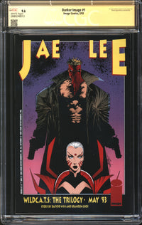 Darker Image (1993) #1 CGC Signature Series 9.6 NM+ Signed Jim Lee
