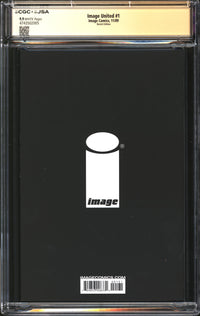 Image United (2009) #1 Sketch Edition CGC x JSA Signature Series 9.9 GEM MINT Signed/Sketch Dan Panosian
