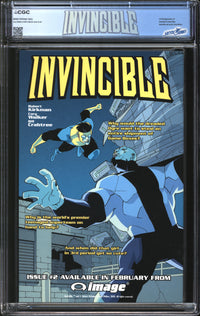 Invincible (2003) #  1 CGC 9.8 NM/MT
