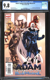 Adam: Legend Of The Blue Marvel (2009) #1 CGC 9.8 NM/MT