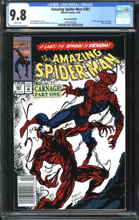 Amazing Spider-Man (1963) #361 Newsstand Edition CGC 9.8 NM/MT