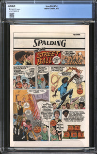 Iron Fist (1975) #14 CGC 9.2 NM-