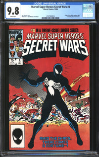 Marvel Super-Heroes Secret Wars (1984) # 8 CGC 9.8 NM/MT