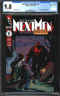 John Byrne's Next Men (1992) #21 CGC 9.8 NM/MT
