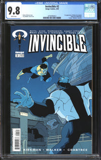 Invincible (2003) #  2 CGC 9.8 NM/MT