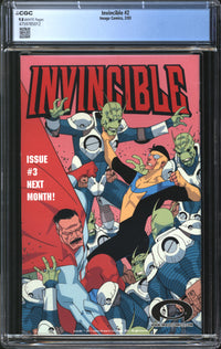 Invincible (2003) #  2 CGC 9.8 NM/MT