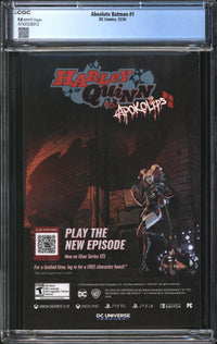 Absolute Batman (2024) # 1 CGC 9.8 NM/MT