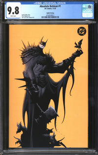 Absolute Batman (2024) # 1 Eighth Printing CGC 9.8 NM/MT