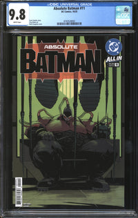 Absolute Batman (2024) #11 CGC 9.8 NM/MT