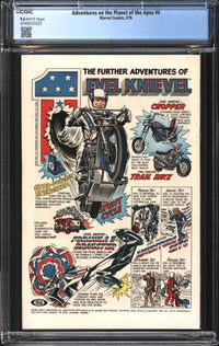 Adventures On The Planet Of The Apes (1975) #4 CGC 9.6 NM+