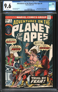 Adventures On The Planet Of The Apes (1975) #4 CGC 9.6 NM+