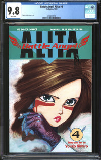 Alita: Battle Angel/Battle Angel Alita (1992) #4 CGC 9.8 NM/MT