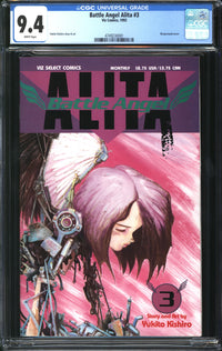 Alita: Battle Angel/Battle Angel Alita (1992) #3 CGC 9.4 NM