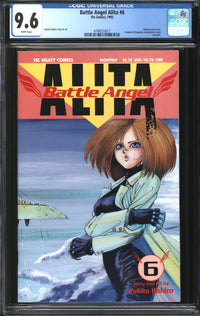 Alita: Battle Angel/Battle Angel Alita (1992) #6 CGC 9.6 NM+