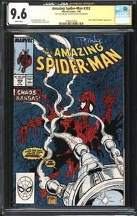 Amazing Spider-Man (1963) #302 CGC x JSA Signature Series 9.6 NM+ Signed Todd McFarlane