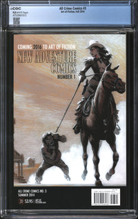 All Crime Comics (2012) #3 CGC 9.8 NM/MT
