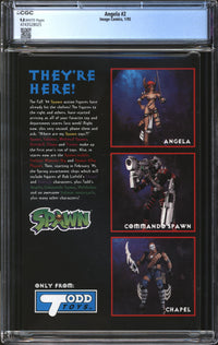 Angela (1995) #2 CGC 9.8 NM/MT