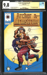 Archer & Armstrong (1992) #0 CGC x JSA Signature Series 9.8 NM/MT Signed Jim Shooter