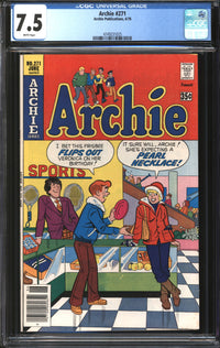 Archie Comics (1942) #271 CGC 7.5 VF-
